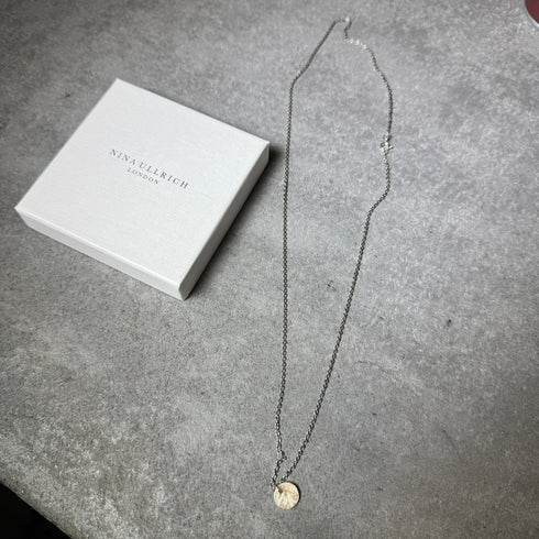Nina Ullrich Disc Necklace Matte